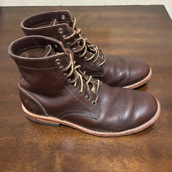 Oak street Bootmakers trench boot brown horween chromexcel size 8.5 USA - Picture 11 of 11